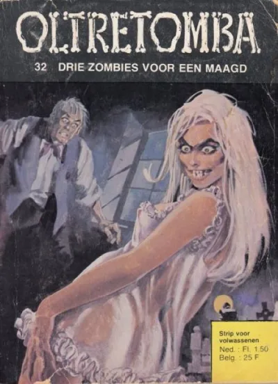 Cover of Drie zombies voor een maagd