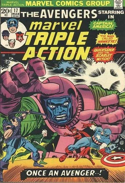 Cover of Once an Avenger - !