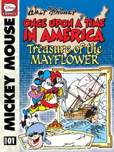 Cover of Mickey Mouse and the Treasure of the Mayflower