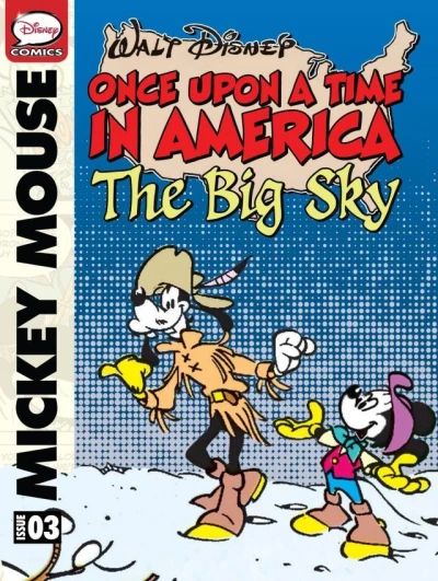Cover of Mickey Mouse and the Big Sky