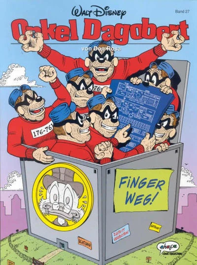 Cover of Gauner gegen Geldspeicher