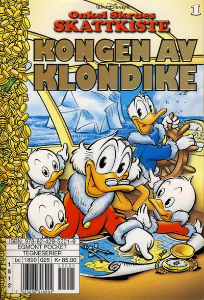 Cover of Kongen av Klondike
