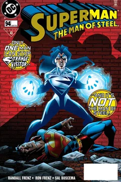 Only One Man Can Stop The Strange Visitor- -And It's Not The Man of Steel!