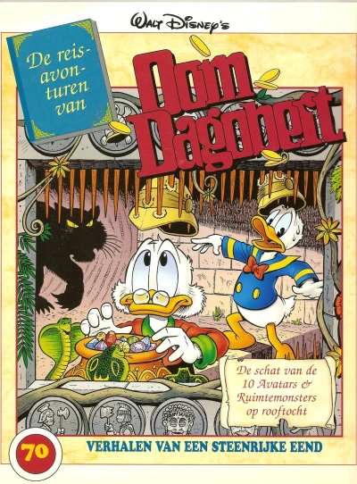 Cover of De schat van de 10 Avatars & Ruimtemonsters op rooftocht