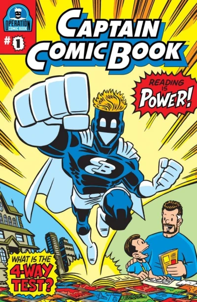 Cover of Captain Comic Book