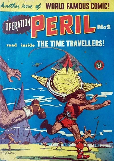 Cover of The Time Travellers!