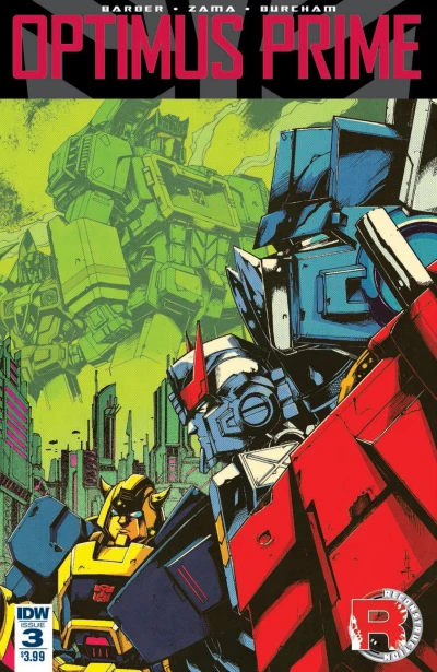 Cover of New Cybertron Part 3: Behind My Bleeding Back