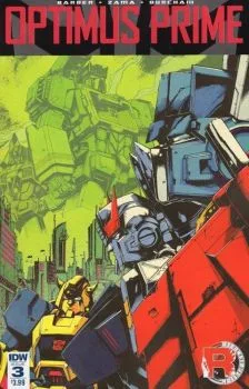 Cover of New Cybertron Part 3: Behind My Bleeding Back