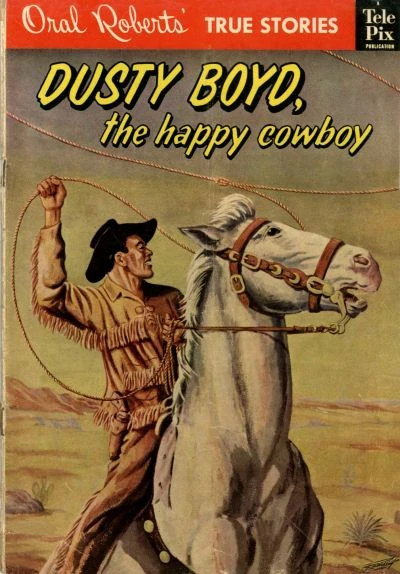 Cover of Dusty Boyd, the Happy Cowboy