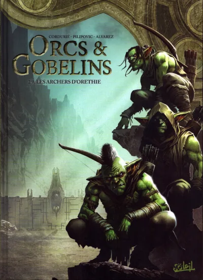 Cover of Les Archers d'Orethie