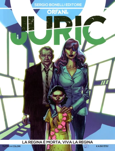 Cover of Juric 3: La regina è morta, viva la regina