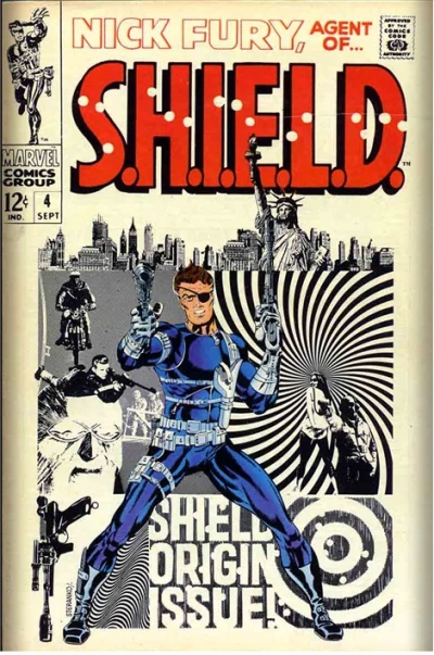 Cover of Origin of S.H.I.E.L.D.