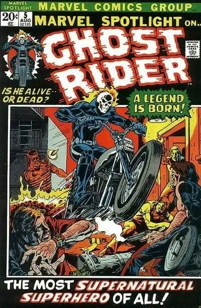 Cover of Origin of the Ghost Rider