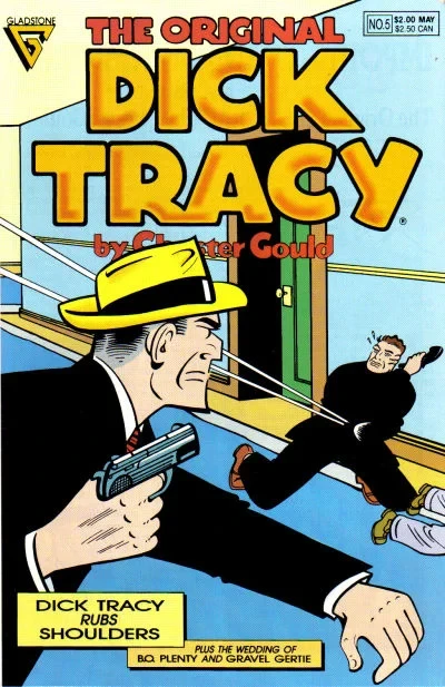 Cover of Dick Tracy Rubs Shoulders