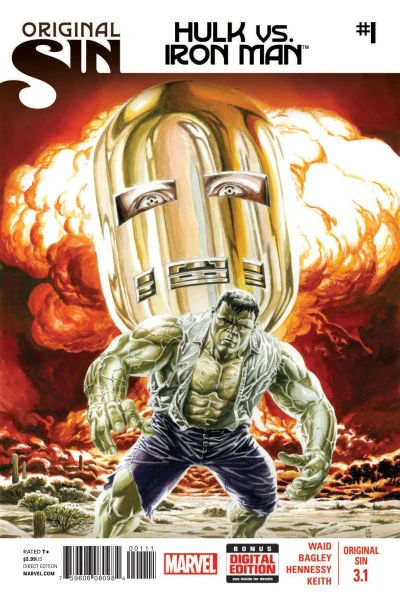 Cover of Hulk vs Iron Man, Part 1