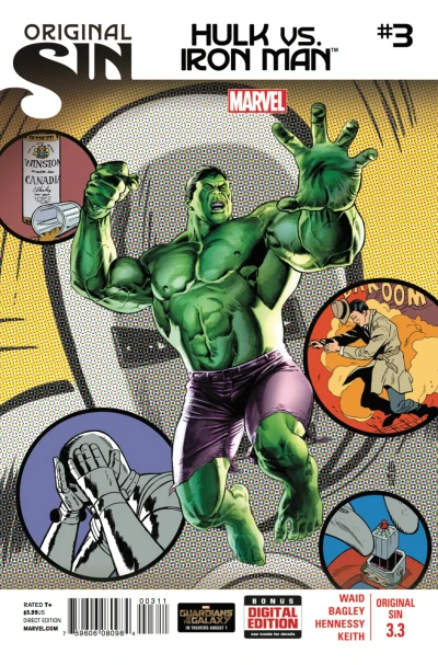 Cover of Hulk vs. Iron Man, Part 3