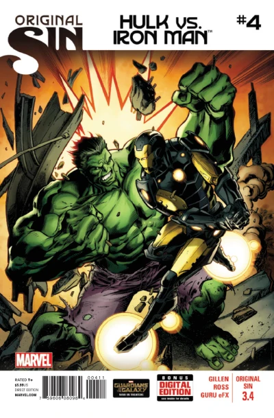 Cover of Hulk vs. Iron Man, Part 4