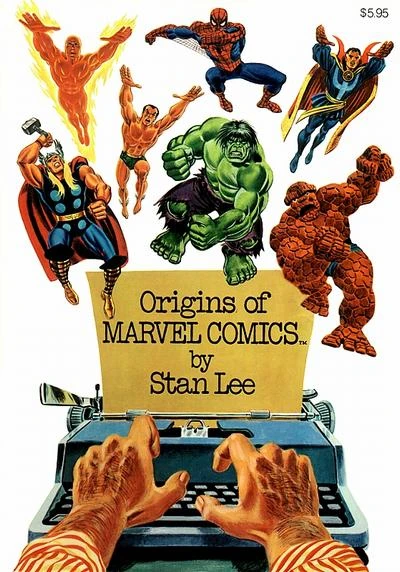 Cover of Origins of Marvel Comics