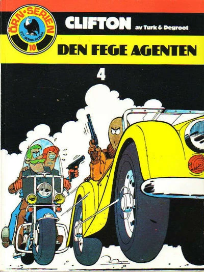 Cover of Clifton: Den Fege Agenten 4
