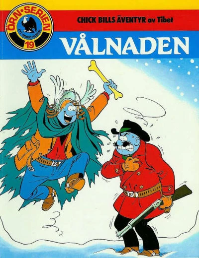 Cover of Chick Bills äventyr av Tibet: Vålnaden