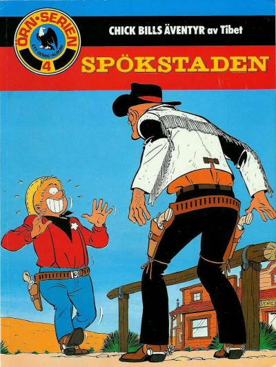 Cover of Chick Bills äventyr av Tibet: Spökstaden