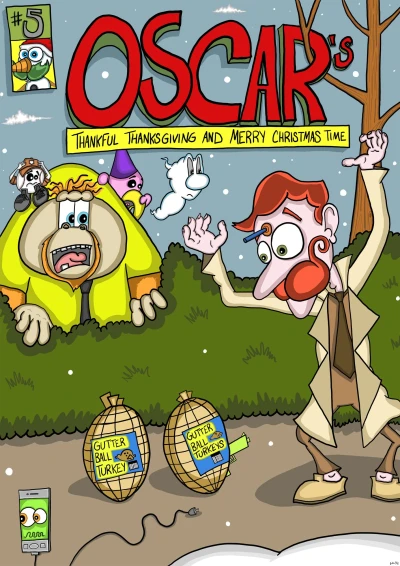 Cover of Thankful Thanksgiving and Merry Christmas Time