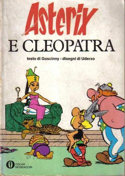 Cover of Asterix e Cleopatra