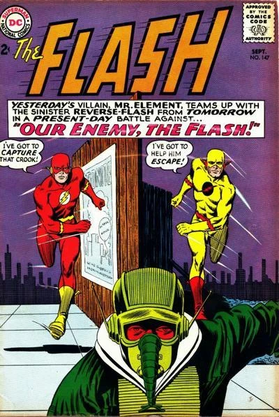Cover of Our Enemy, the Flash!