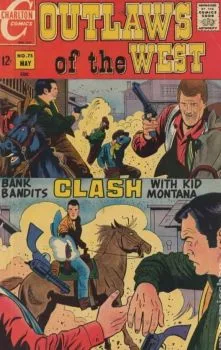 Cover of Bank Bandits Clash With Kid Montana