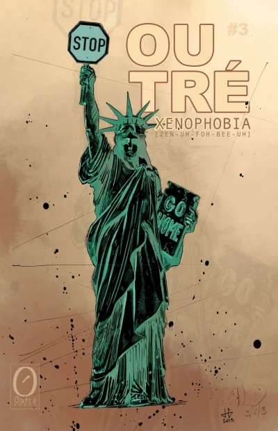 Cover of Volume Three: Xenophobia