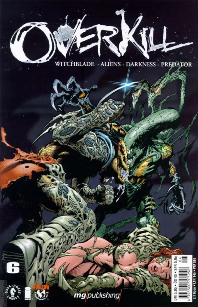 Cover of Witchblade - Aliens - Darkness - Predator