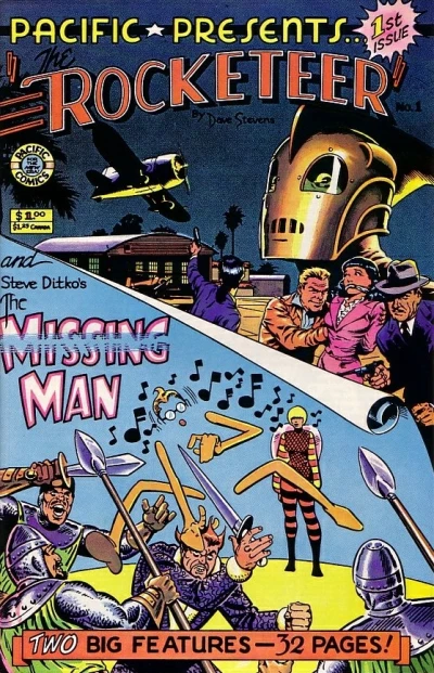 Cover of The Rocketeer & The Missing Man
