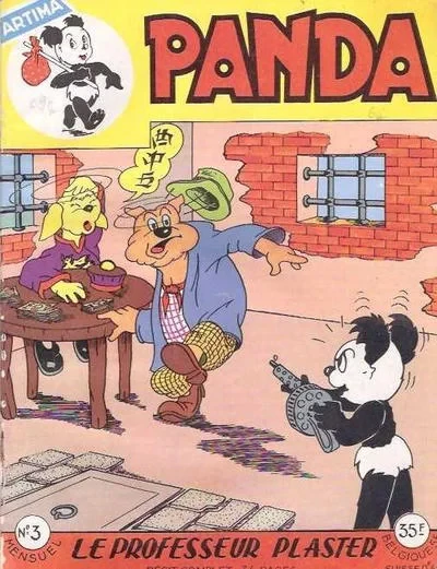 Cover of Le Professeur Plaster