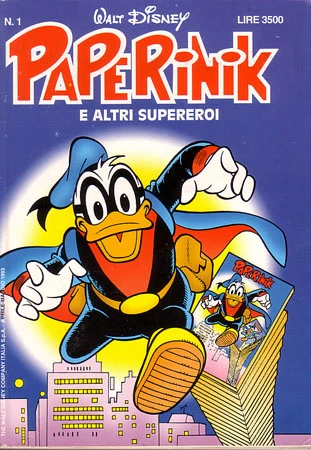 Cover of Paperinik il diabolico vendicatore