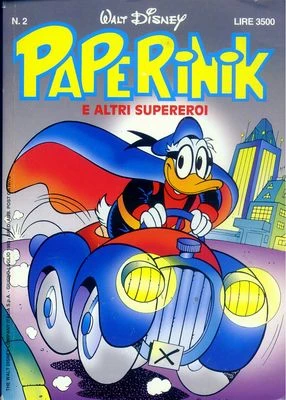 Cover of Il doppio trionfo di Paperinik