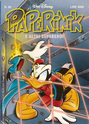 Cover of Paperinik e la concorrenza super-eroica