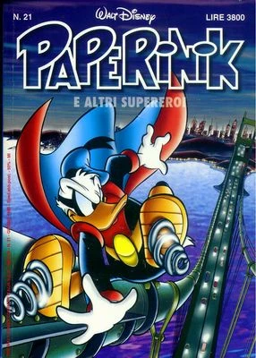 Cover of Paperinik e i rischi della miniaturizzazione