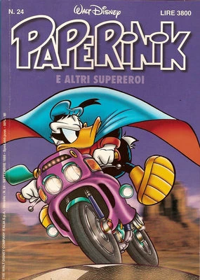 Cover of Paperinik e il ricatto iettatorio