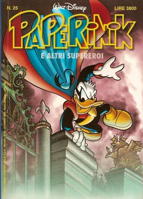 Cover of Paperinik e la pizza traditrice