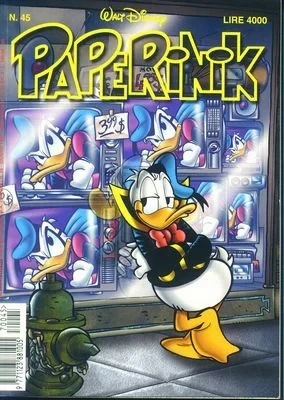 Cover of Paperinik geloso di se stesso