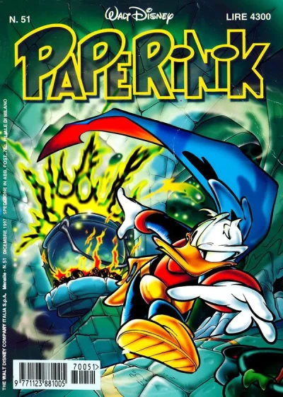 Cover of Paperinik e lo sponsor natalizio