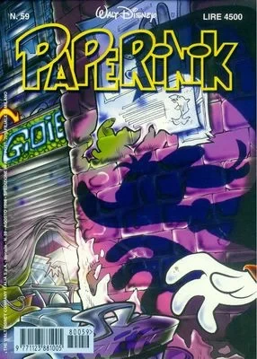 Cover of Paperinik e la nefasta caricatura