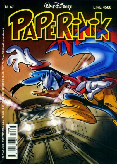 Cover of Paperinik e la corsa contro il tempo