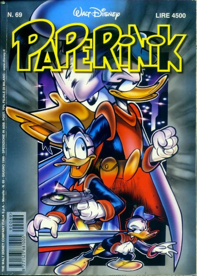 Cover of Paperinik e il tentativo auto...nomo