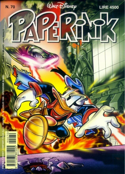 Cover of Paperinik e il fango della discordia