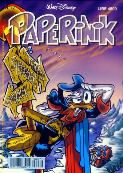 Cover of Paperinik e il problema estivo