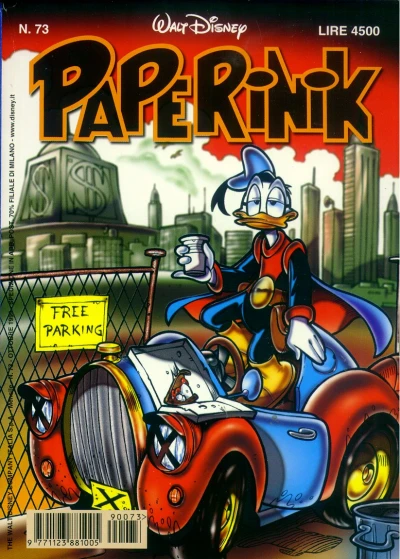 Cover of Giù la maschera, Paperinik!