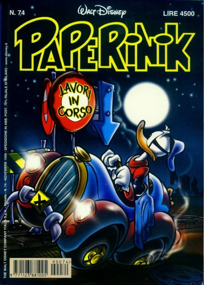 Cover of Paperinik e lo spettro della Guerra Civile