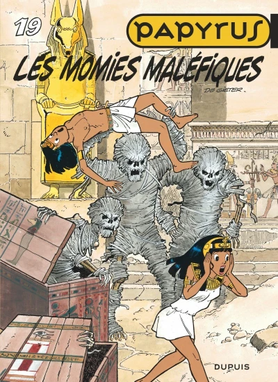 Cover of Les momies maléfiques