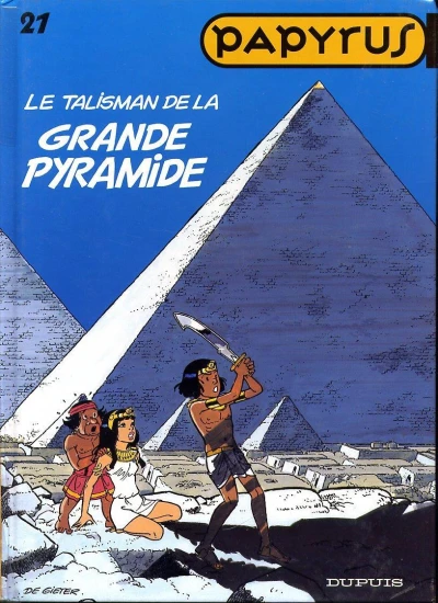 Cover of Le talisman de la grande pyramide